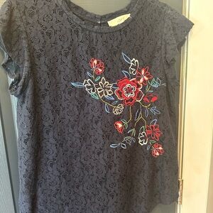 Really cute lace top from The Loft.